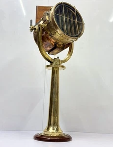 Industrial Brass Shonan Kosakusho Shutter Daylight Signalling Lamp Search Light - Picture 1 of 16