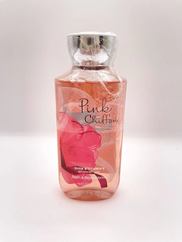 Bath & Body Works Signature Collection Pink Chiffon Shower GEL 10oz