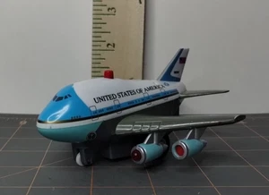 United States of America Pull-Back Spielzeug Flugzeug von Toytech Air Force One - Bild 1 von 8