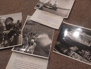 1959 ERA 4 PRESS Foto US Chinese Navy HONG KONG DUTY navi militari PORTI  - Foto 1 di 16