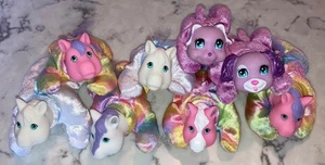 2 Puppy 8 Unicorn Surprise Replacement Babies Pink Purple White Horse Pony Lot - Picture 1 of 4