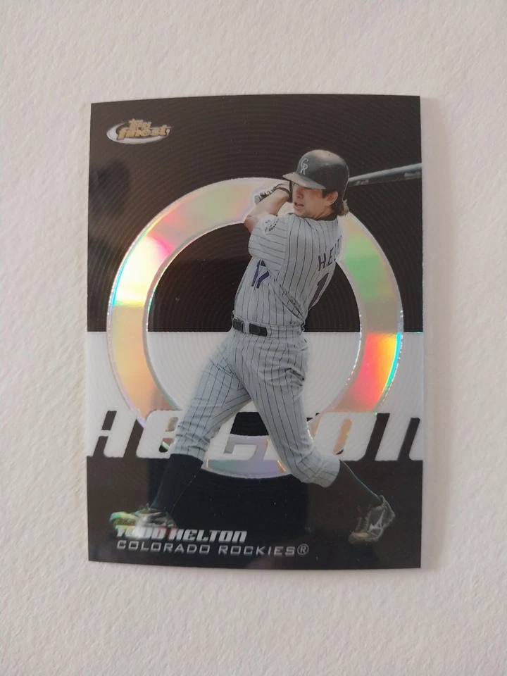 2005 Finest Todd Helton Black Refractor 44/99! HoT! - Image 1 of 1