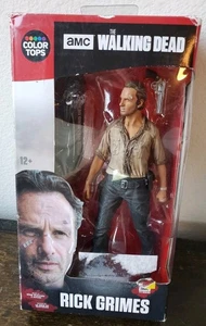 Figura de acción McFarlane AMC Color Tops 2016 The Walking Dead Rick Grimes 7" #1 - Imagen 1 de 7