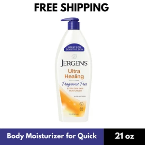 Jergens Ultra Healing Loción Piel Seca, Hidratante de Manos y Cuerpo para Rápida Absorción - Imagen 1 de 5
