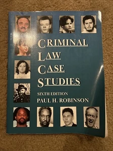 Criminal Law Case Studies, 6th Edition,  ISBN 9681647085209 - Picture 1 of 3