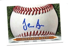 Jean Carlos Arias 2018 Cedar Rapids autographed signed signature baseball card 