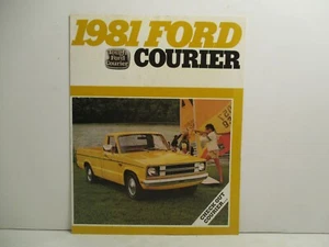 1981 Ford Courier Vintage Gas Oil Garage Trucks Dealer Brochure Garage Diesel - Picture 1 of 3