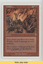 2001 Magic: The Gathering - Core Set: 7th Edition Wildfire #228 READ 01ba