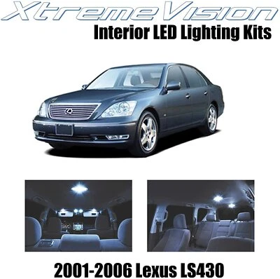 LED interior XtremeVision para Lexus LS430 2001-2006 (9 piezas) Foto 1 de 2