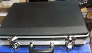 Aluminium flight attache case camera storage with foam inserts Keys And Locks - Picture 1 of 6