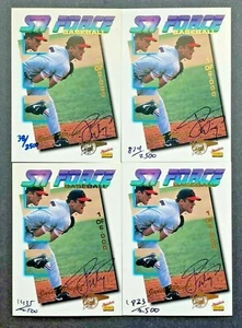 Lot of (4) 1995 Signature Rookies #F12 Jared Wright Autograph /6,000 - Picture 1 of 2