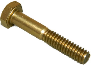 Solid Brass hex head cap screws bolts 1/4-20 X 3" Qty 100 - Picture 1 of 1