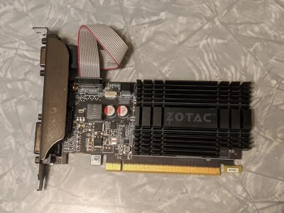Used ZOTAC GT 710 2GB ZONE Edition 288-7N326-001Z8 - Image 1 of 2
