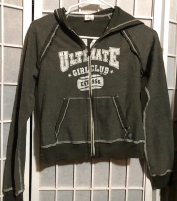 NIÑAS ULTIMATE GIRLS CLUB REVERSIBLE Sudadera con Capucha con Cremallera Juvenil TALLA PEQUEÑA Foto 1 de 4