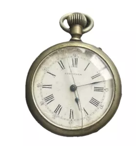LONGINES Montre À Gousset décor Feuillagé à Réparer - Bild 1 von 10