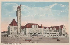 Union Station - St. Louis, Missouri - litografía publicada - Imagen 1 de 3