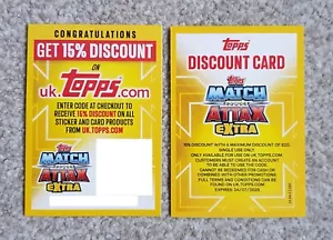 Topps 15% di sconto codice online Risparmia fino a 20€ - Buono sconto carta - Foto 1 di 1