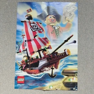 Lego fold-out Poster. 4244911 . 2004 . Size 60 x 42 cm. Pirates. - Picture 1 of 4