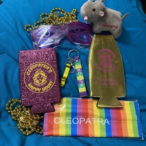 2024 Mardi Gras “Krewe Of Cleopatra” Lot Of 8 Throws New Orleans - Picture 1 of 12
