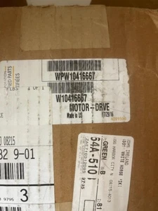 Whirlpool Washer Motor W10885487, WPW10416667, W10416652, W10416653, W10416666 - Picture 1 of 1