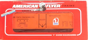 American Flyer 6-48317 - RATH PACKING CO. REEFER ~~N.O.S. REPLICA, COME NUOVA! - Foto 1 di 2
