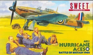 SWEET 1/144 RAF Hawker Hurricane Mk. 1 Fighter Aces WW2 2 kits #4 - Bild 1 von 1