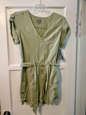 Womens Guess Utility  Short Jumpsuit Size L - Image 1 of 4