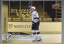 2020-21 Upper Deck Game Dated Moments May Gold /100 Anze Kopitar #51