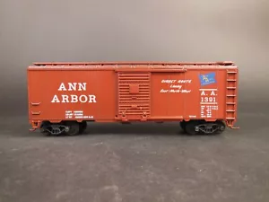 HO SCALE KAR-LINE #40 ANN ARBOR AA 1391 40' BOX CAR - Picture 1 of 5