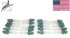 20x Mini 2.5 Volt Clear Christmas Light Bulbs Replacement Tree Lights Style F FS - Picture 1 of 10