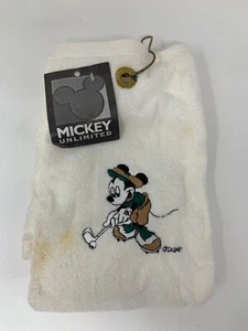 Disney Mickey Mouse Golf Towel by Mickey Unlimited Tee Towels - Picture 1 of 3