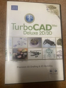 IMSI DESIGN TurboCAD Deluxe MAC 2D/3D Precision 2D Drafting & 3D Modeling - Picture 1 of 3