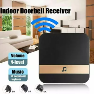 Smart WiFi Wireless Video Doorbell Phone Door Intercom Camera Security Chime New - Picture 1 of 8