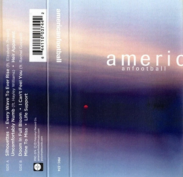 American Football s/t American Football CASSETTE TAPE - NEW EMO Punk Indie Rock Foto 1 de 1