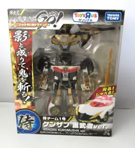 Transformers Black Kenzan TRU Kuromusha Exclusivo Go! Swordbot Samurai Team Car - Imagen 1 de 11