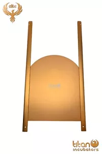 Titan Curved Metal Chicken Coop Door Kit - Picture 1 of 5