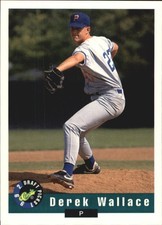 1992 Classic Draft Picks #8 Derek Wallace 