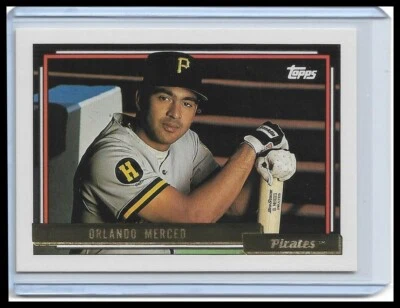 1992 Topps Gold - Orlando Merced #637 - Image 1 of 2