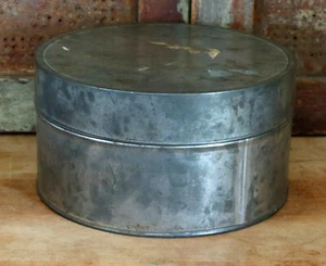 Tin Metal Round Pantry Box Cake cookie tin or other kitchen staples - Picture 1 of 4