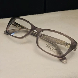 Catherine Deneuve CD0410 Eyeglasses Frames Gray/Grey Square Full Rim - Picture 1 of 12