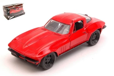 MODELLINO AUTO STATICO JADA LETTY CHEVY CORVETTE FAST FURIOUS ROSSO SCALA 1:32 - Immagine 1 di 4