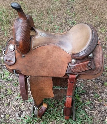 16" Western Heritage Ranch Cutting Saddle  - Image 1 of 4