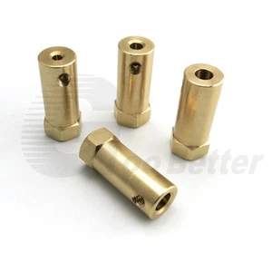 3/4/6mm for RC Car Wheels Tires Shaft Motor Flexible Coupling Coupler Connector - Picture 1 of 5