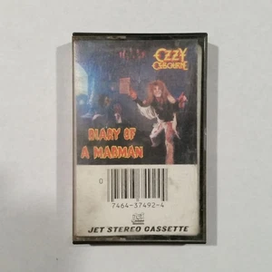 OZZY OSBOURNE Diary Of A Madman FZT37492 Dolby Cassette Tape JET 1981 *tested* - Picture 1 of 3
