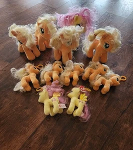 Lote de 12 llaveros y peluches brillantes TY My Little Pony - Imagen 1 de 9