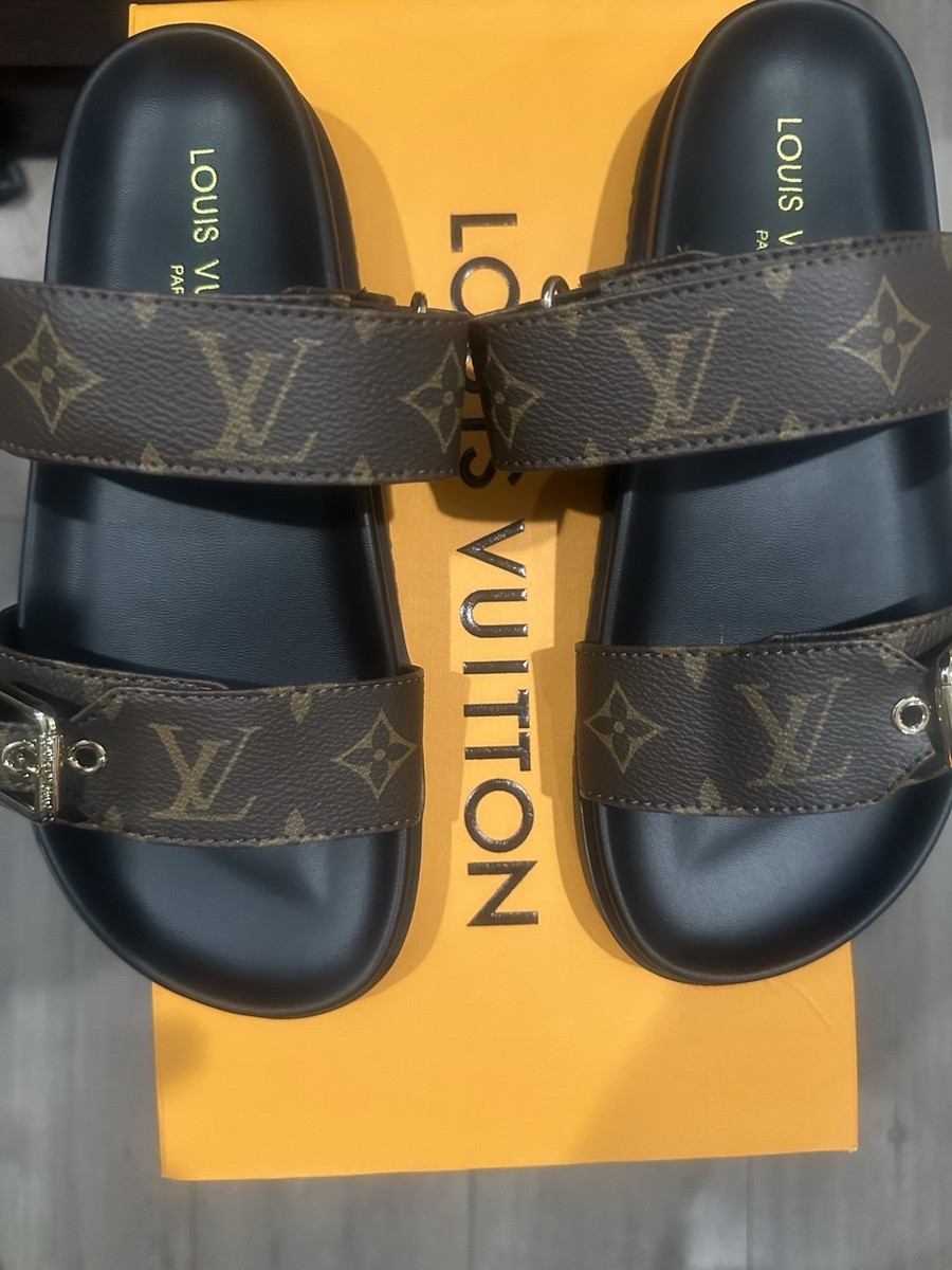 Louis Vuitton Buckle Flat (Under 1 in) Sandals for Women for