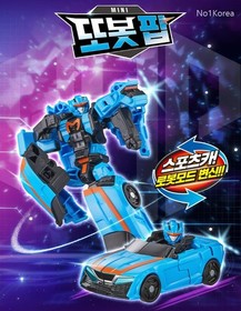 Tobot Mini POP Blue Convertible Sports Car Transformer Robot Figure Toy