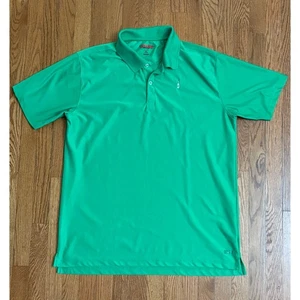 Polo uomo Tabasco verde manica corta "032 Dry" salsa calda - taglia XL - usata in ottime condizioni - Foto 1 di 5