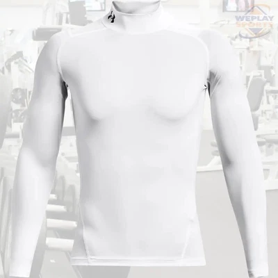 Under Armour Compression Heatgear Long Sleeve Compression Mock Shirt 1369606 - Image 1 of 4