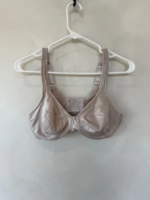 OLGA Side Support Ultimate Comfort UW Bra Size 36c 36 C Beige Nude 35002 T Shirt - Image 1 of 4